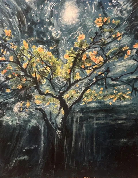 Blossom in the sea